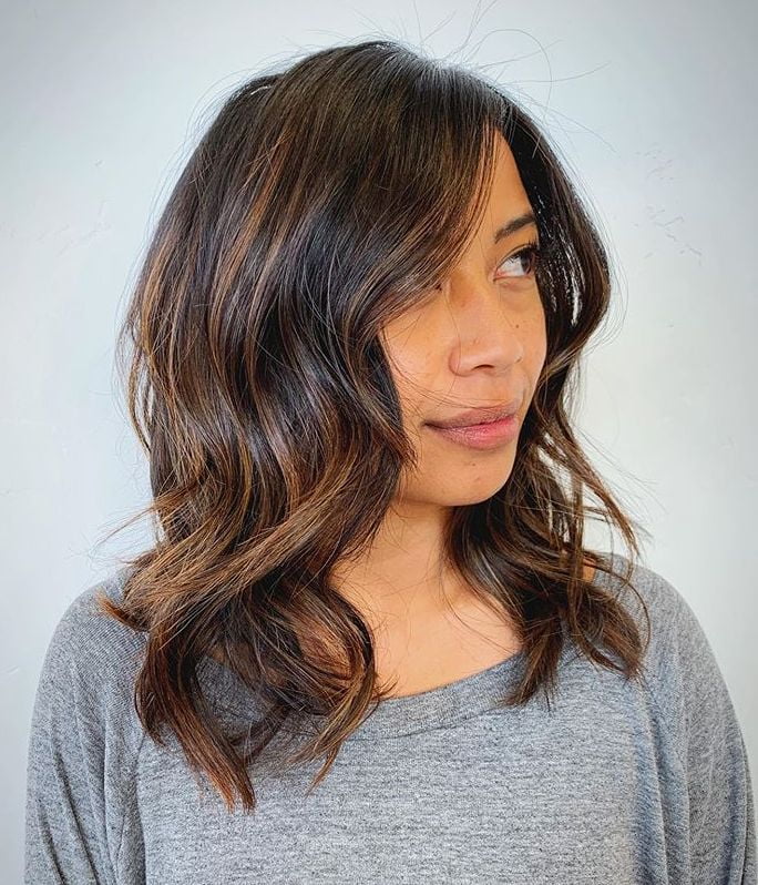 Medium Cut for a Round Face