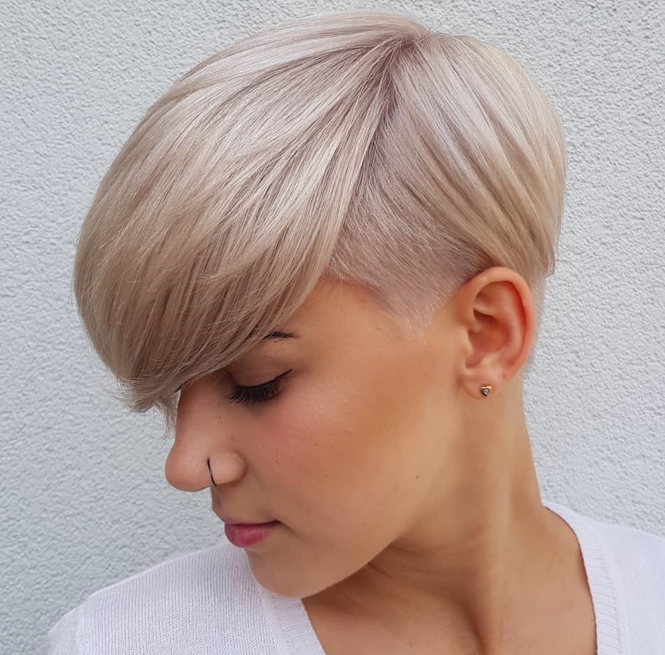 Undercut Pixie For Straight Hair
