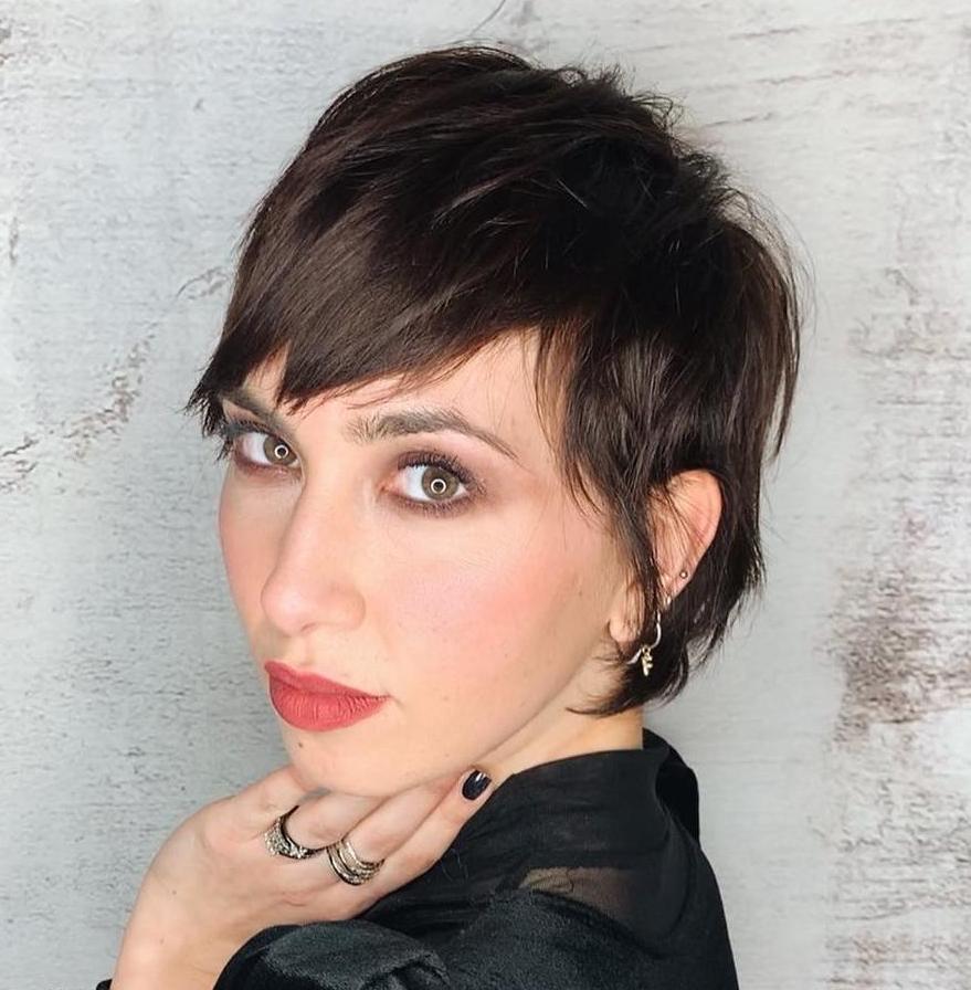 Short Bedhead Hairstyle For Thin Hair